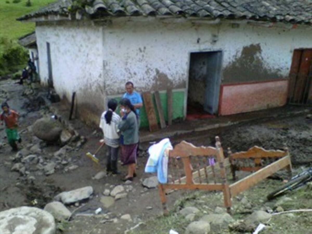 Emergencia por avalancha en Guaitarilla, Nariño