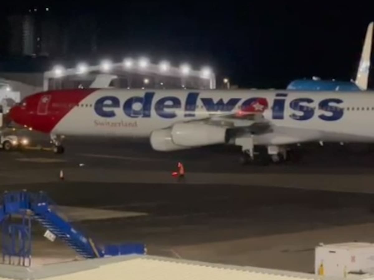 Aterrizó en el Rafael Núñez vuelo inaugural de la ruta Zurich - Bogotá- Cartagena