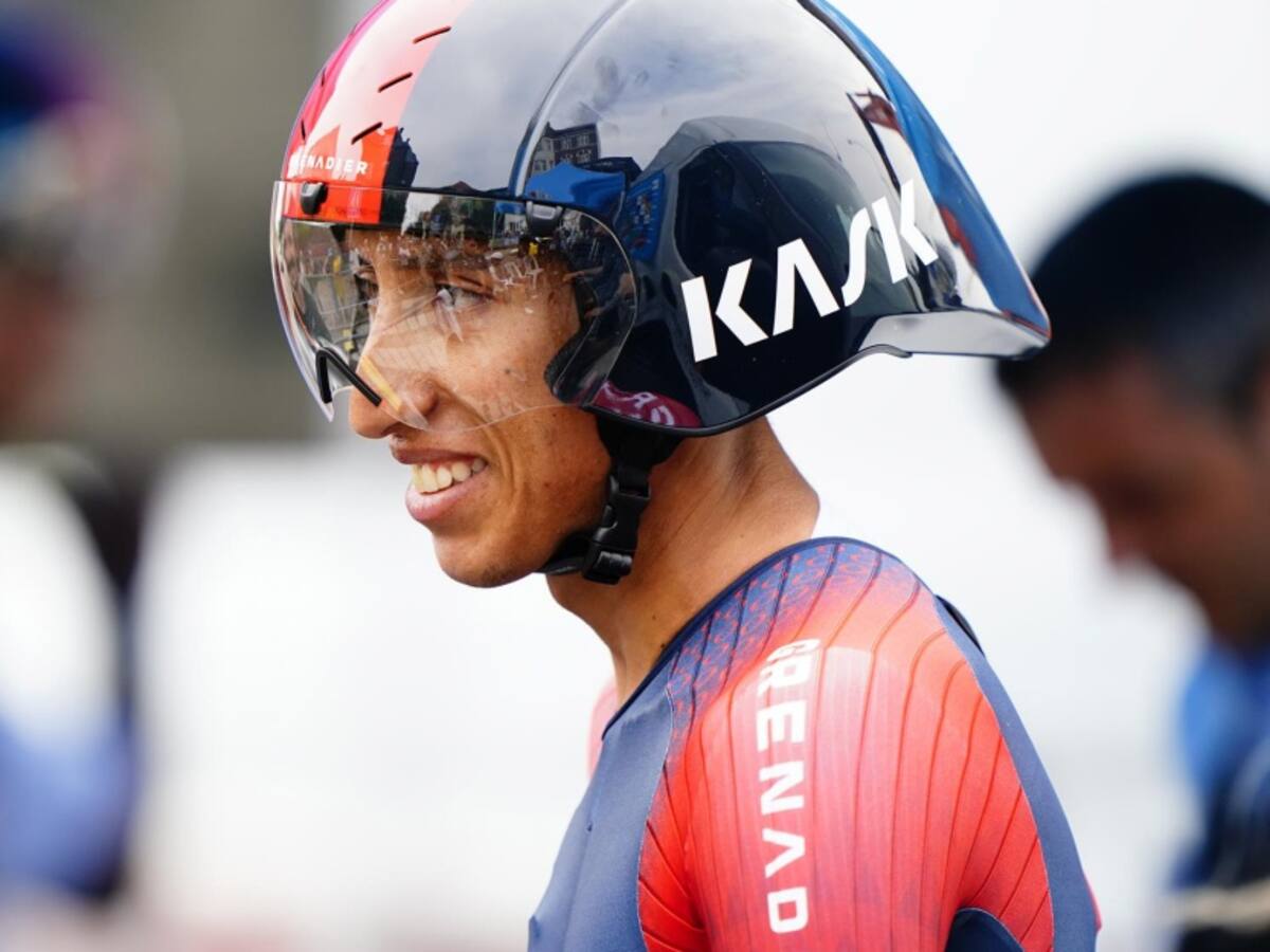 Egan Bernal volvió a correr una contrarreloj, así le fue en Dinamarca