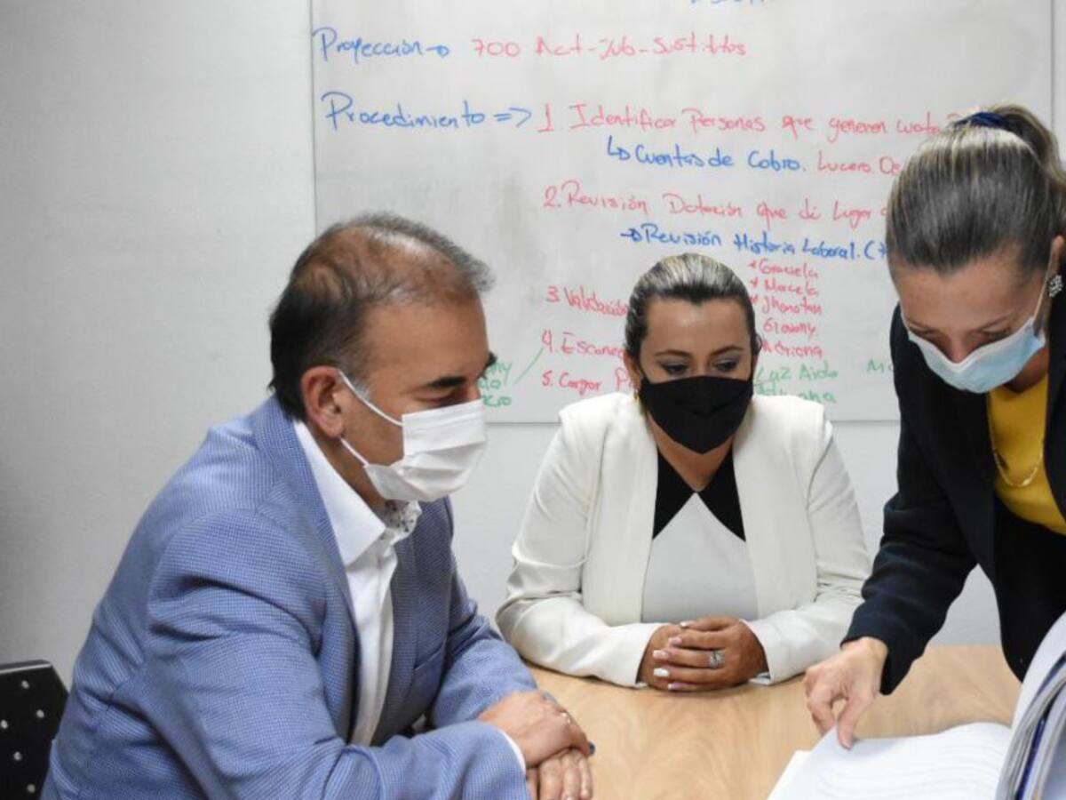 Alcalde y secretaria salud ad hoc, verificar protocolos recolección firmas