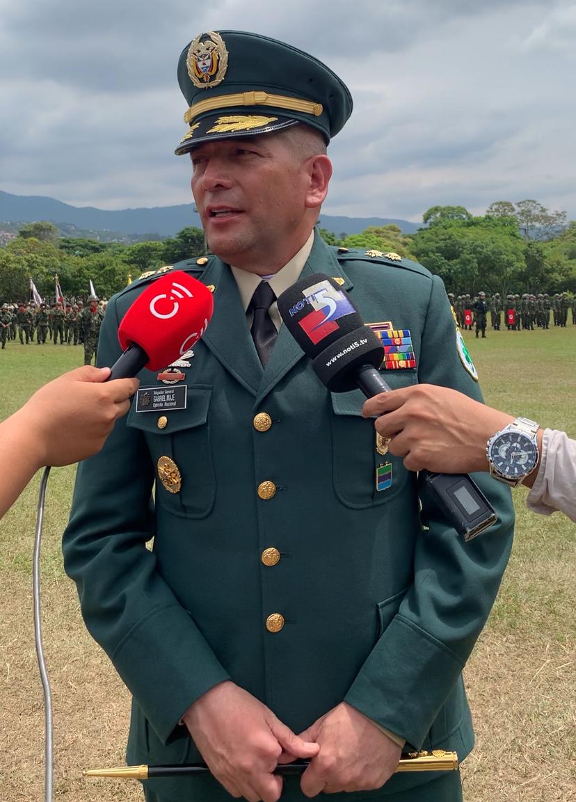 Militar nacido en Neiva asume el mando del Ejército en el Valle del Cauca