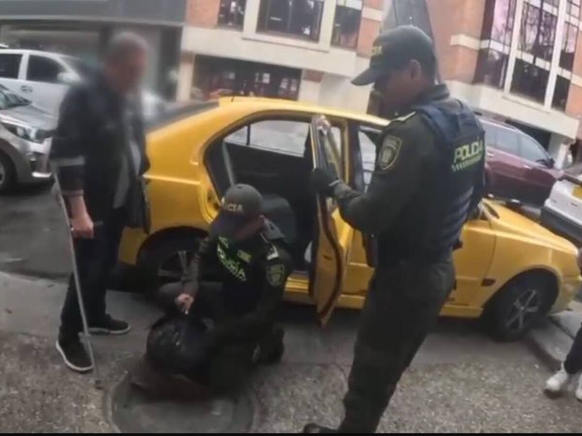 En Bogotá, la Policía encontró 3 kilos de cocaína y 2 mil dosis de “tusi” en un taxi