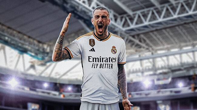 Joselu es oficializado como nuevo refuerzo del Real Madrid. / @realmadrid