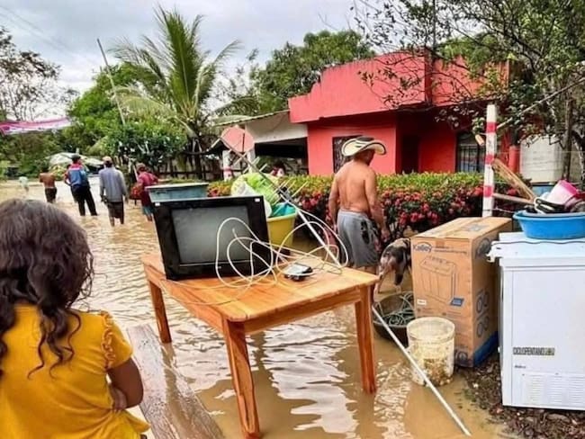 Inundaciones afectan a más de 17 municipios del departamento de Córdoba.