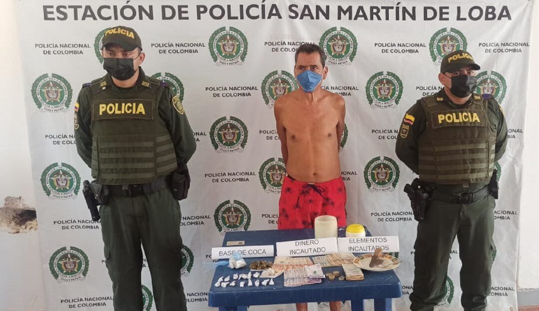 La captura se dio en el municipio de San Martín de Loba y luego de las audiencias un juez lo envió a la cárcel