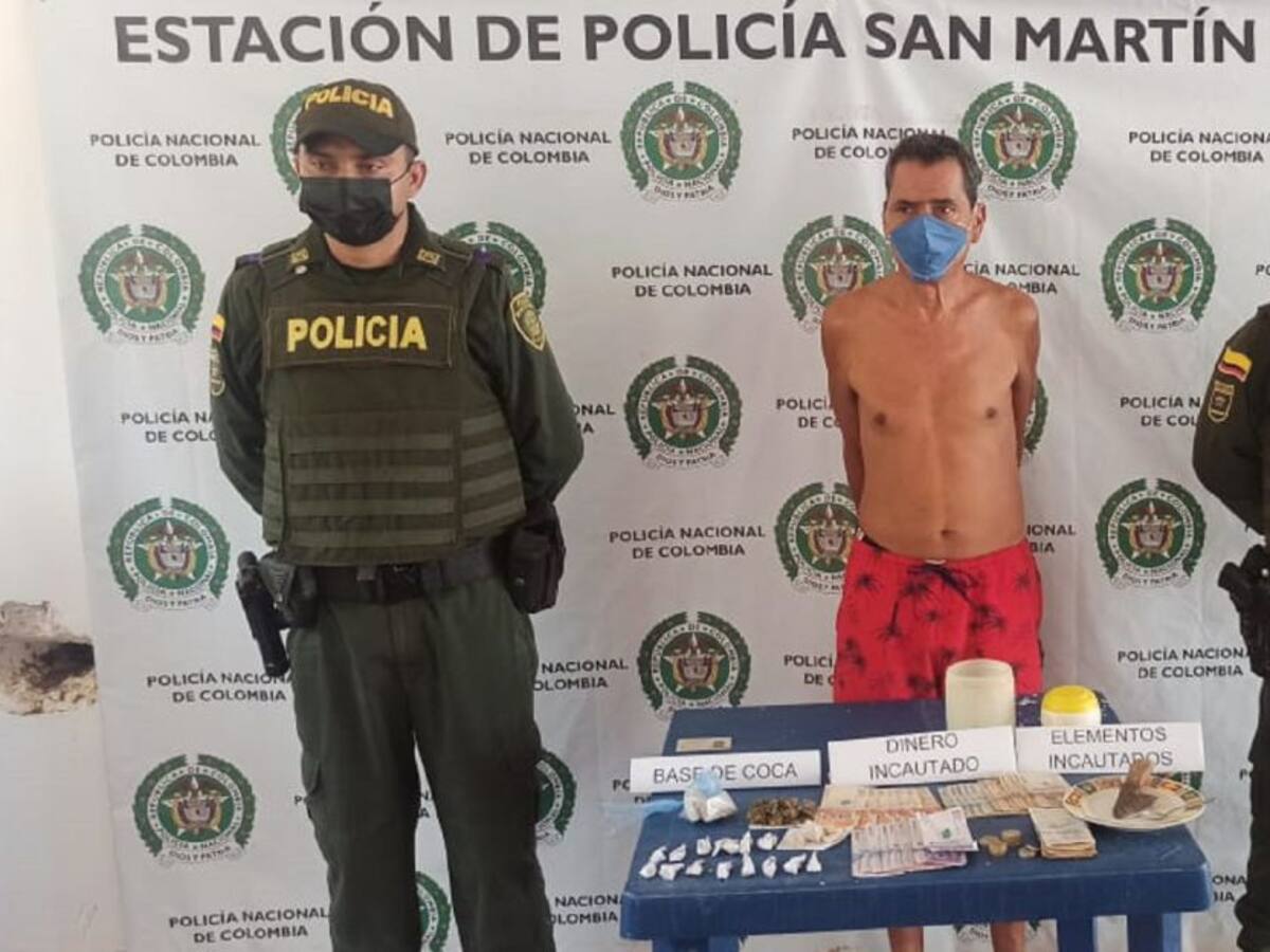 Cayó ‘Encho’ tras intentar huir de la Policía con dosis de droga en Bolívar