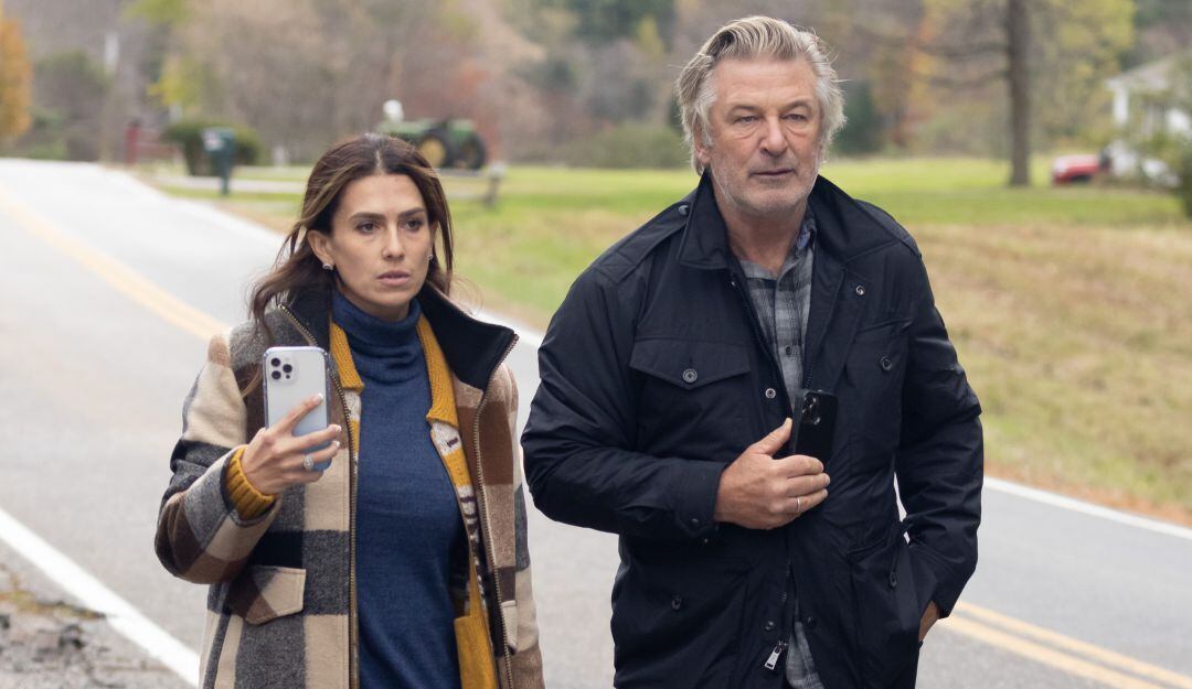 Alec Baldwin y su esposa