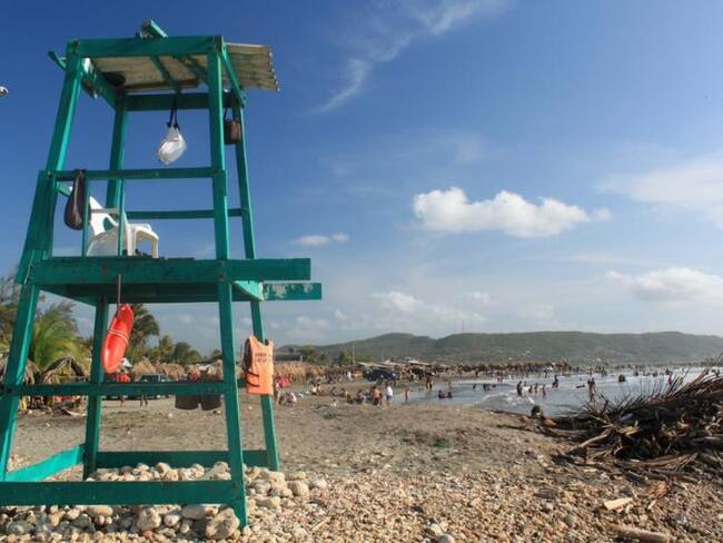 Aumentan los operativos de salvavidas en playas de Puerto Colombia