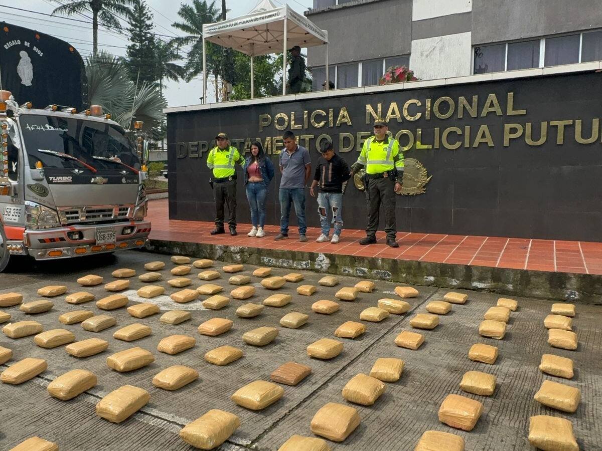 Golpes a las bandas del narcotráfico que operan en Putumayo