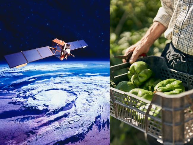 Tecnología satelital y el campo - Getty Images