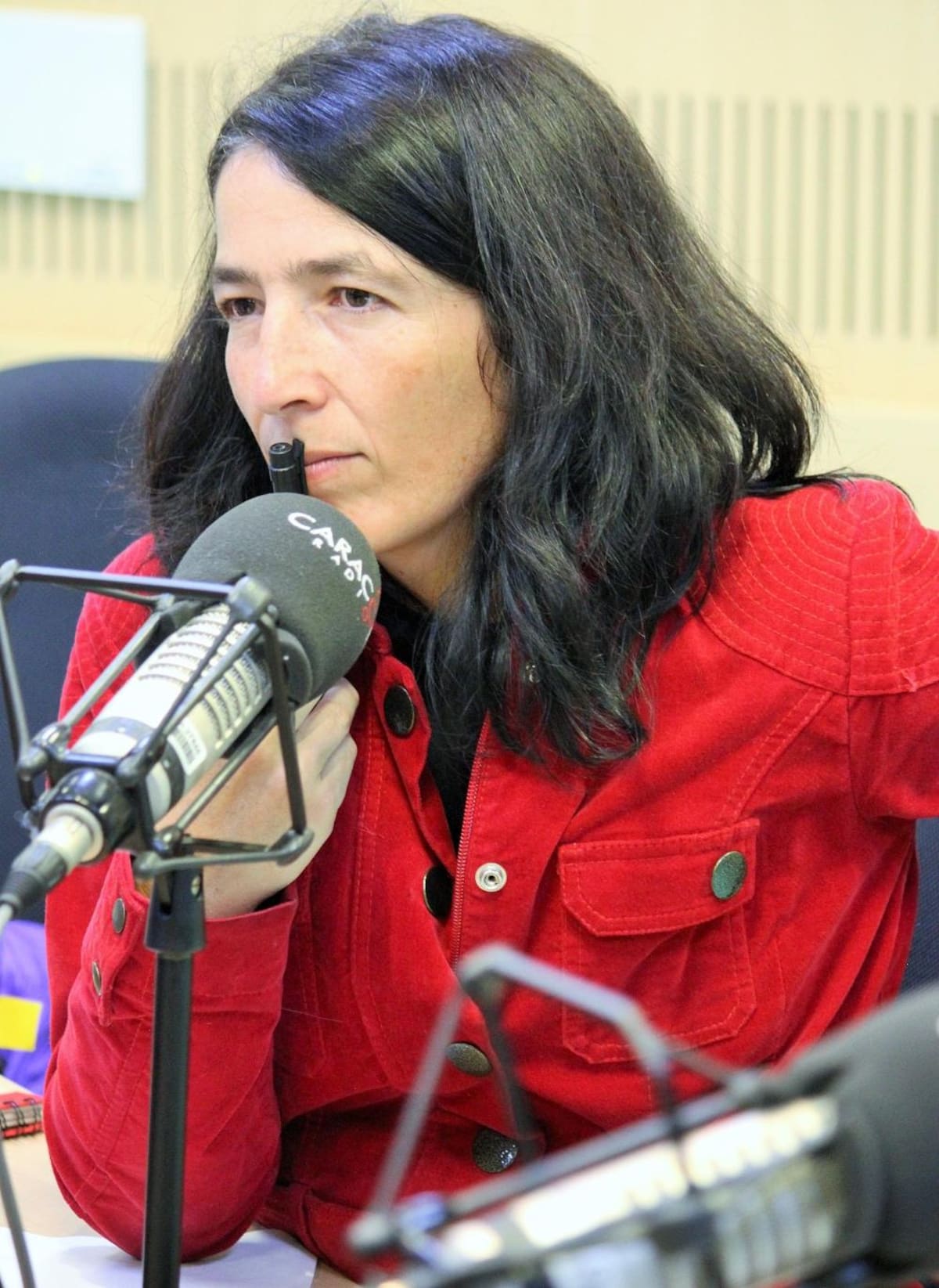 Luz María Sierra, periodista.