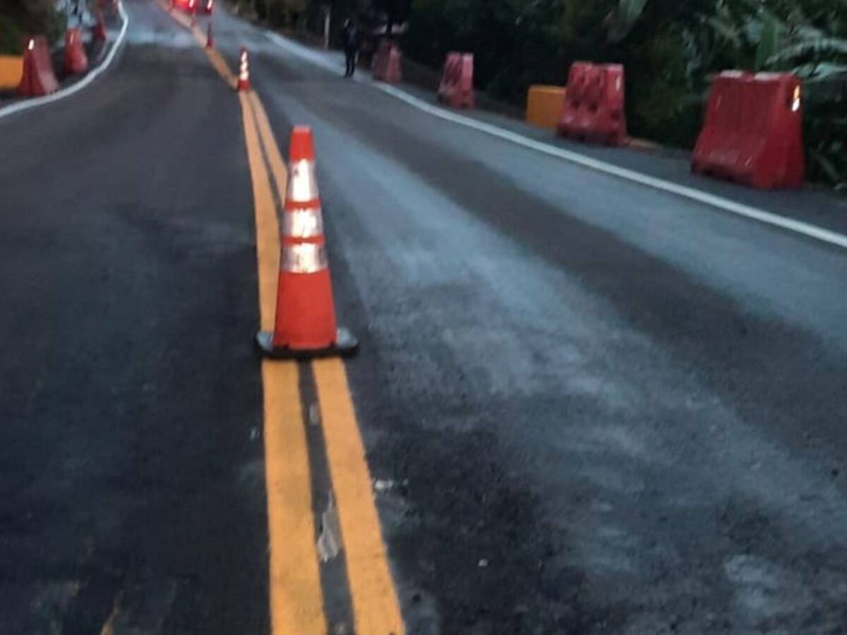 Obras parciales en la vía Ibagué – Cajamarca disminuyen trancones