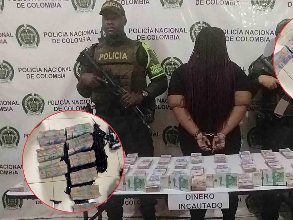 ¿Por qué llevaba una mujer 260 millones de pesos en efectivo?