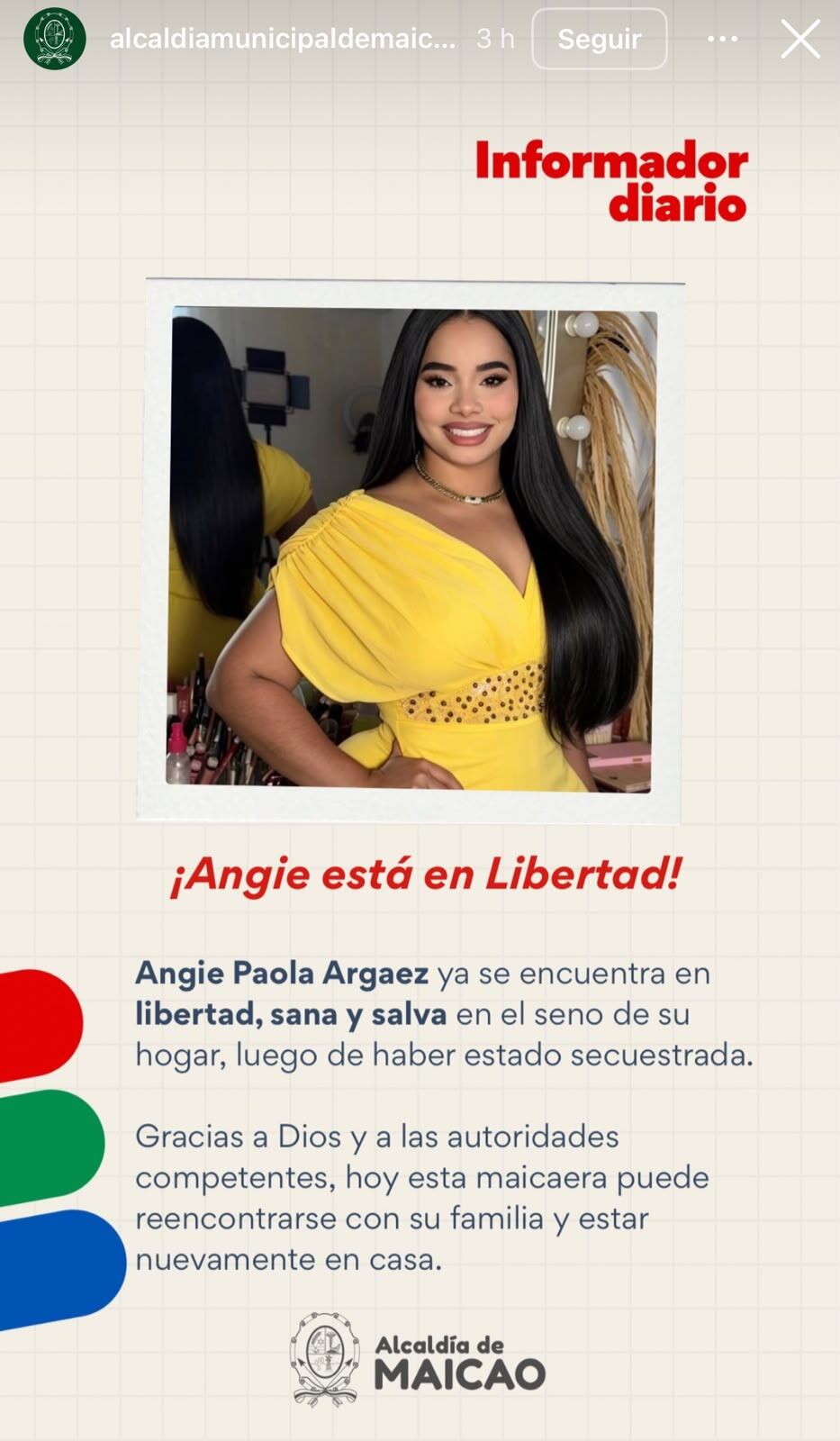 Comunicado Alcaldía de Maicao.