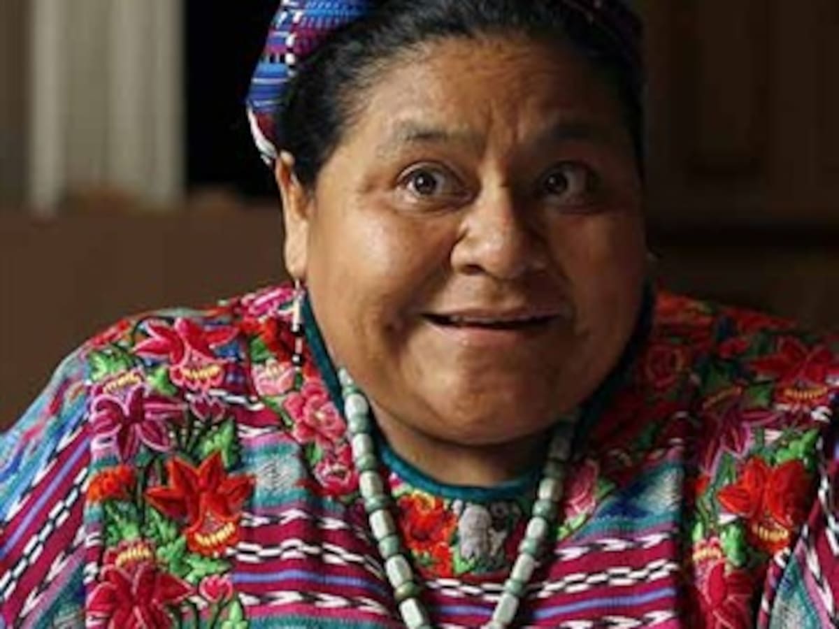 Premio Nobel de paz, Rigoberta Menchú, aboga por la libertad de los secuestrados