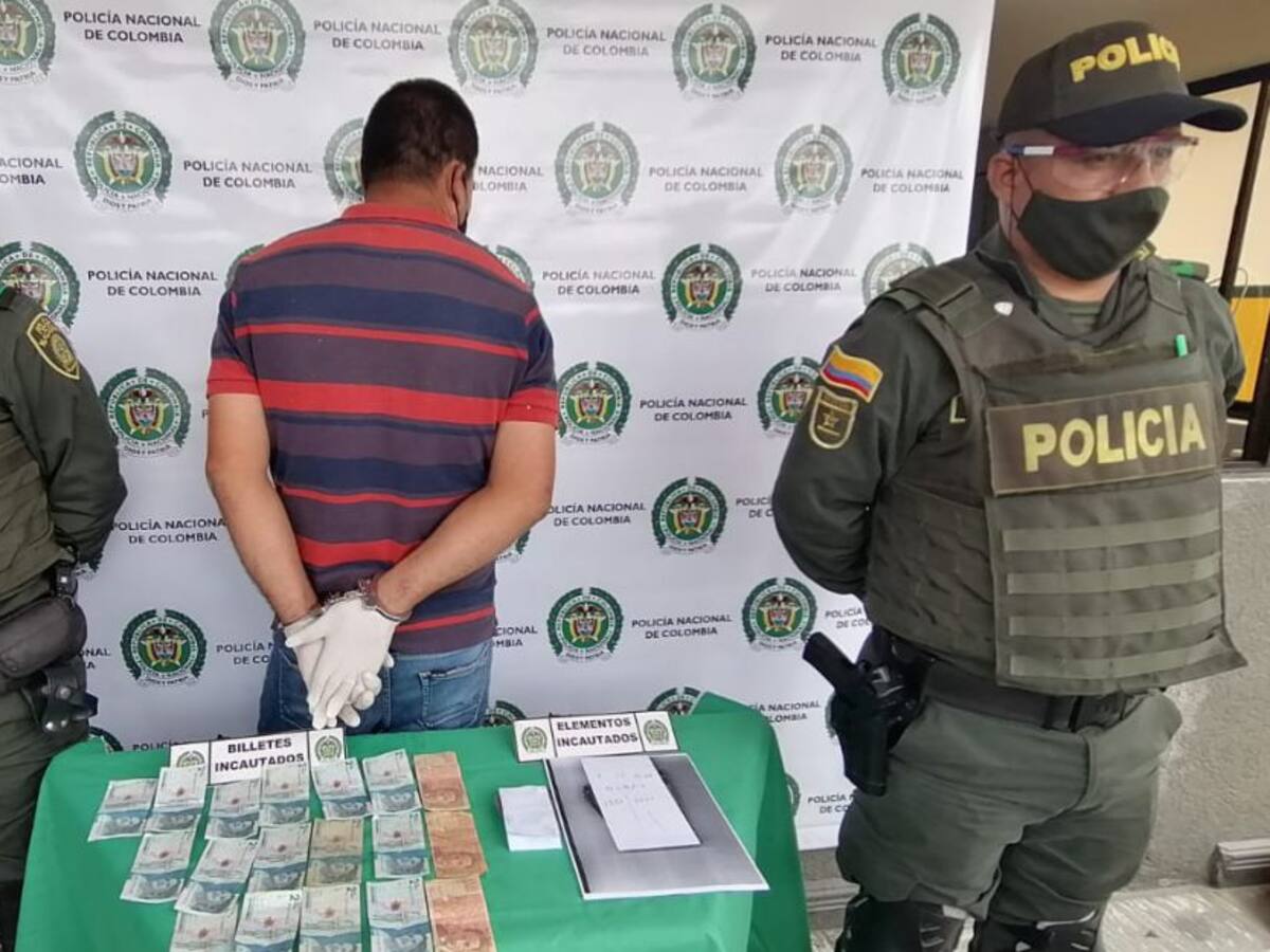 Por venta de rifas ilegales capturan a dos hombres en Palestina