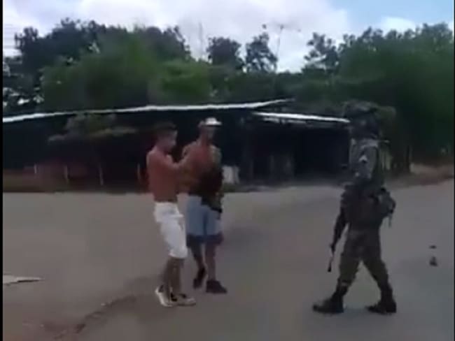 Aparece nuevo video en caso de joven herido en base militar La Lizama