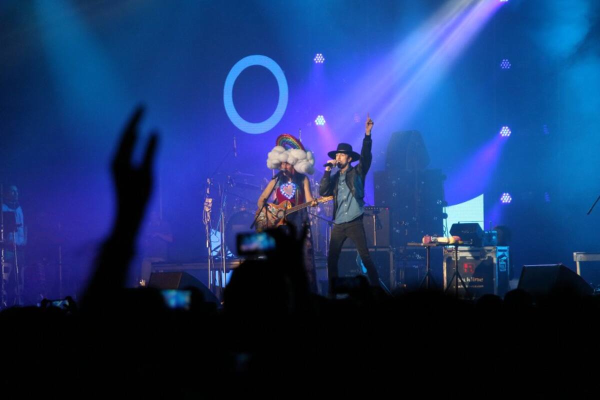 En el escenario principal de Almax se presentó, el bogotano Esteman.