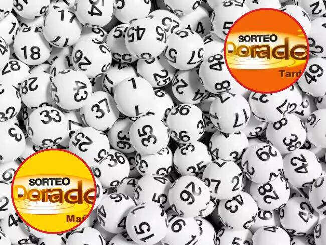 Imagen de referencia a lotería junto con logos del Dorado mañana y tarde/ Getty Images