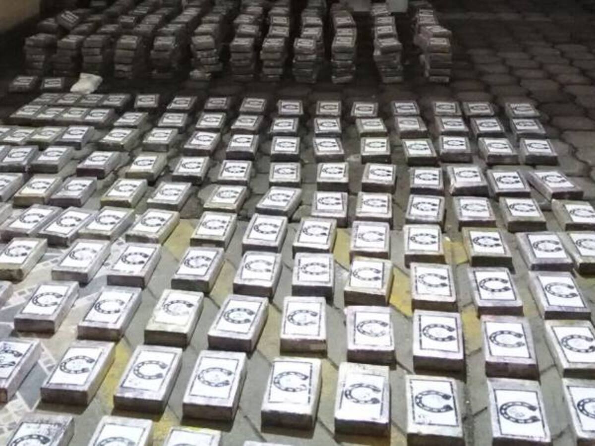 Record en decomiso de cocaína en el 2015: Mindefensa