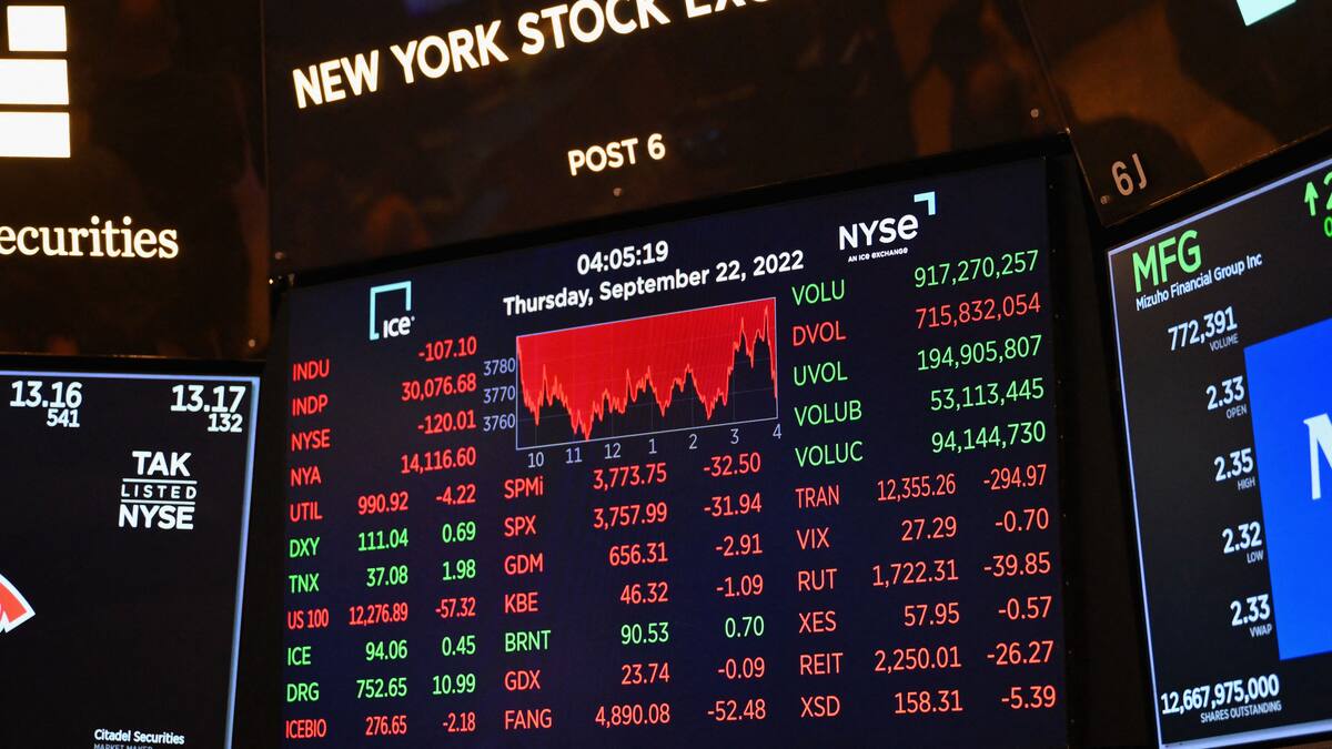 Wall Street sufre su peor caída desde 2020 por temores de una recesión en EE.UU.
