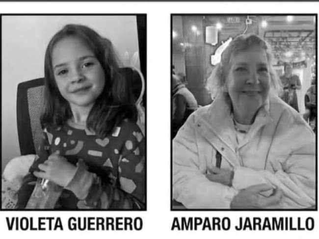 Violeta Guerrero y Amparo Jaramillo. Foto: Suministrada