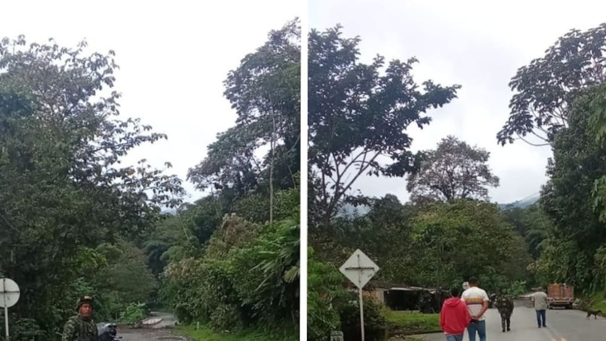 Se registró la explosión de una moto en los límites entre Risaralda y Chocó