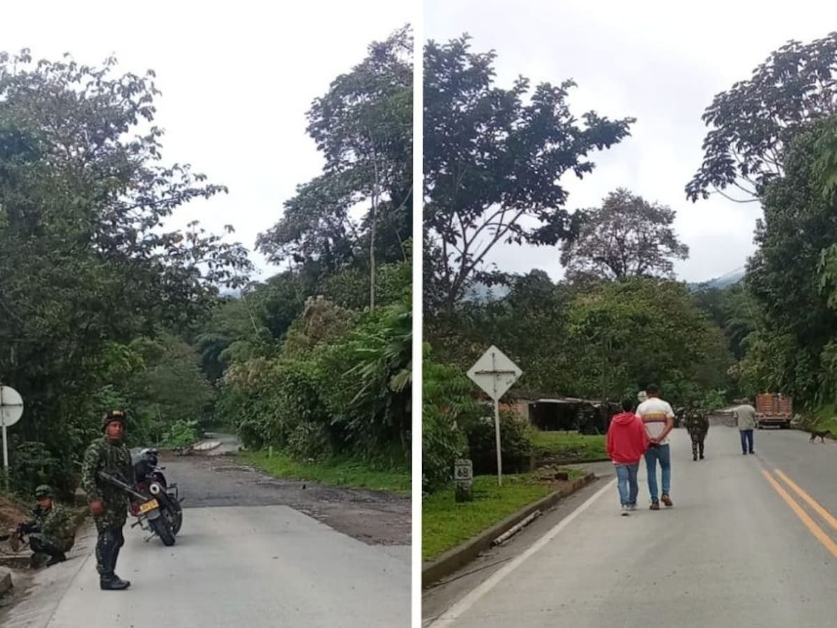 Se registró la explosión de una moto en los límites entre Risaralda y Chocó