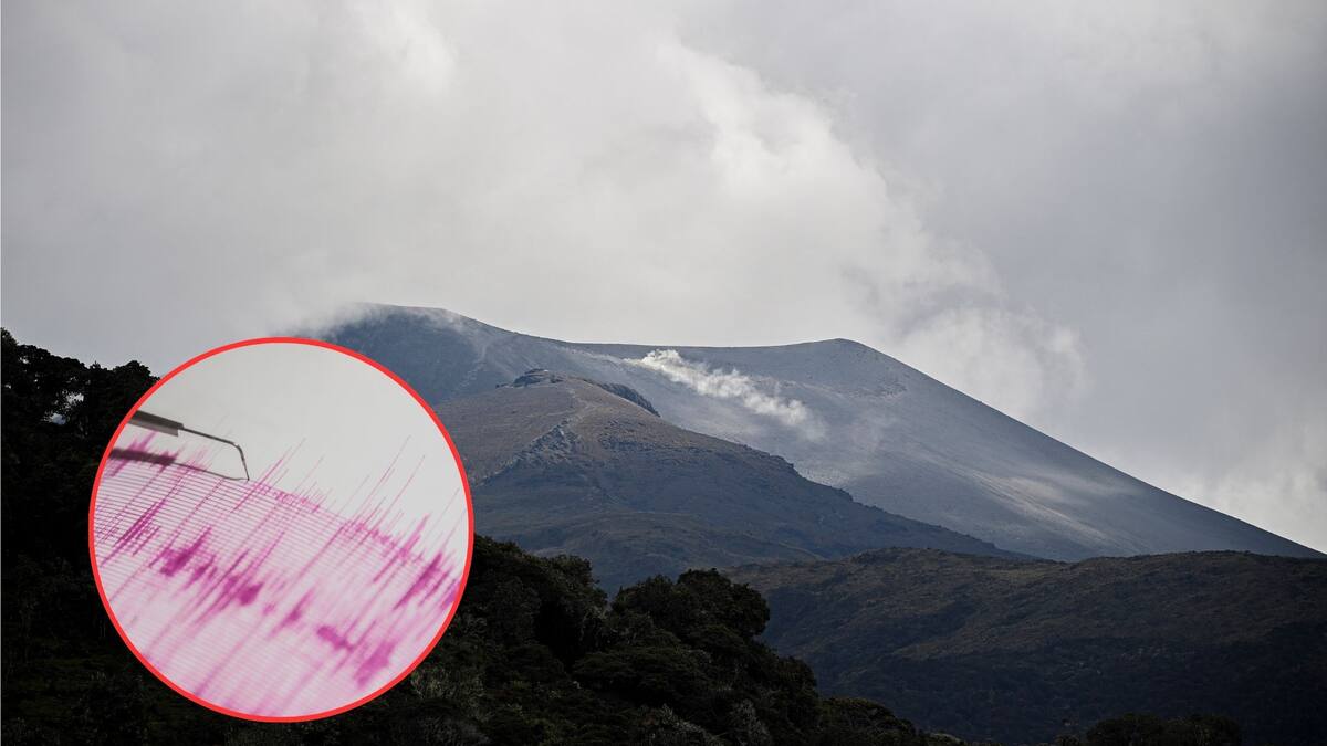 Volcán Puracé mantiene alerta Naranja tras registrar seis emisiones de ceniza en 24 horas