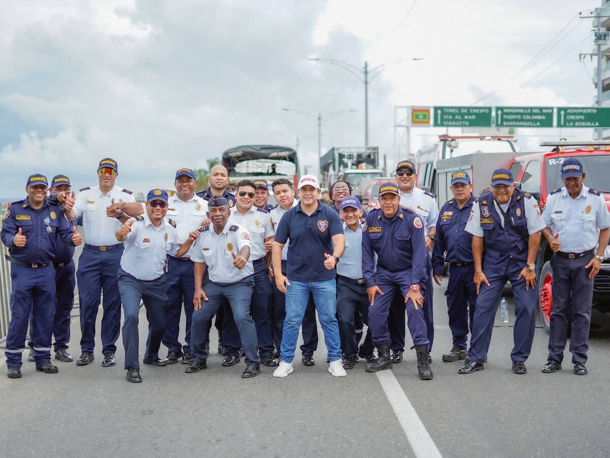 Este 11 de Noviembre también se conmemorará el Día Nacional del Bombero en Cartagena