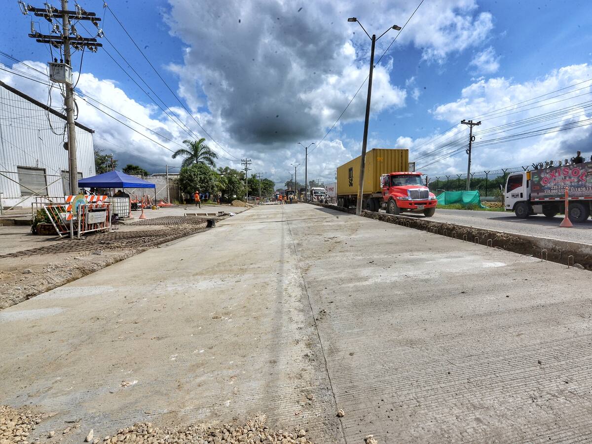 1.200 m² construidos en su primera semana en el Corredor de Carga