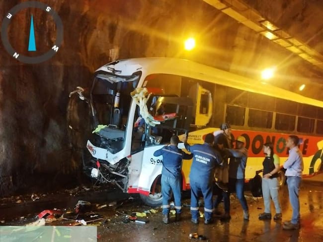 Accidenté de Tránsito en Hidroituango- foto cortesía