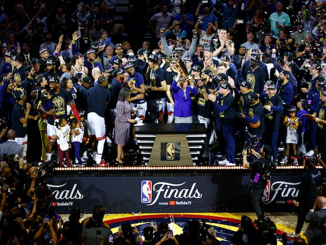 Denver Nuggets ganadores de la NBA.. Photo by Justin Edmonds/Getty Images)