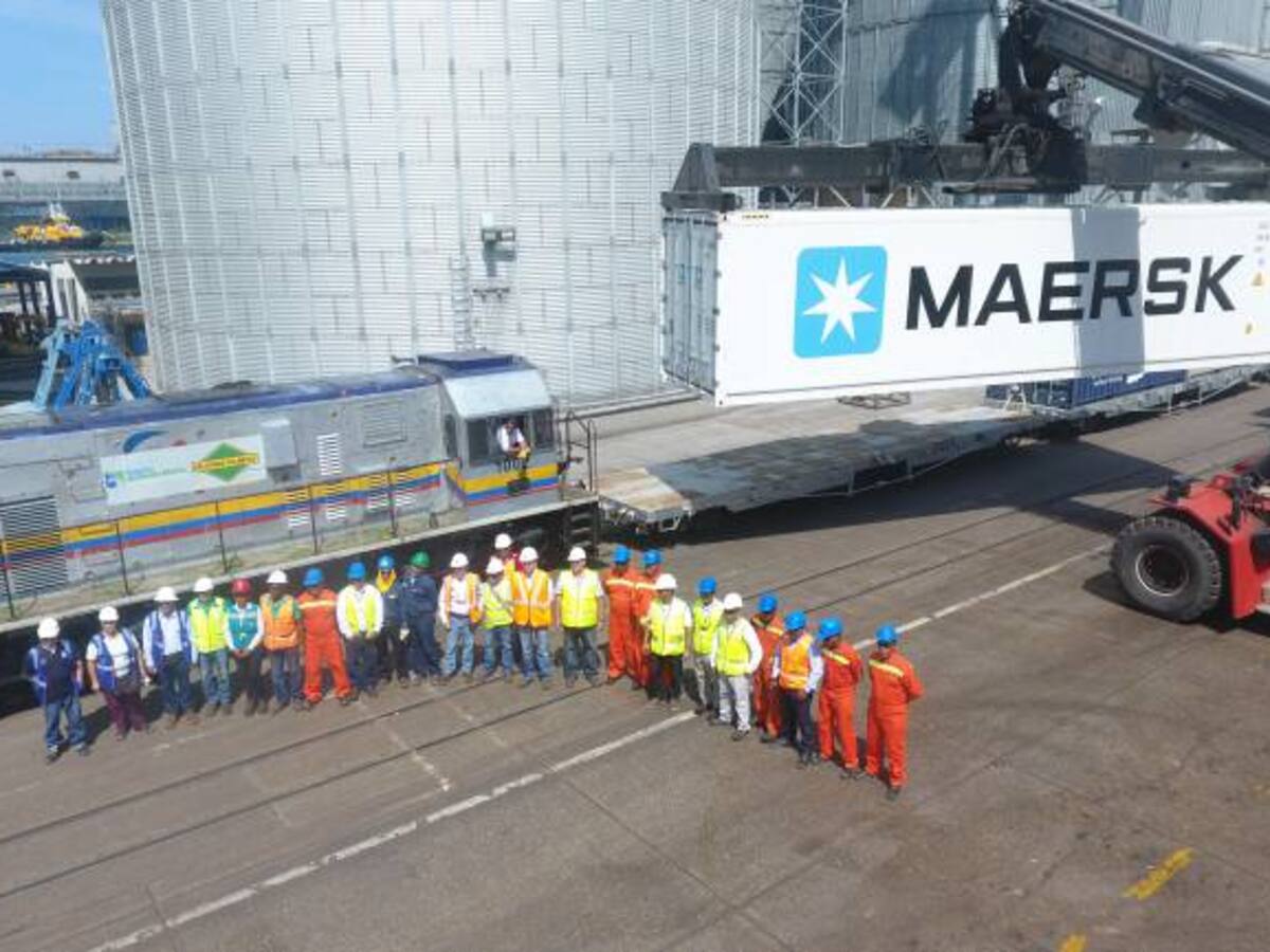 Realizan prueba operativa de tren que irá de Santa Marta a La Dorada, Caldas
