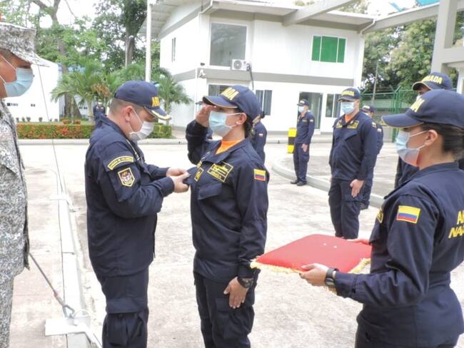 Mujer asume por primera vez cargo de comandante de guardacostas en Coveñas