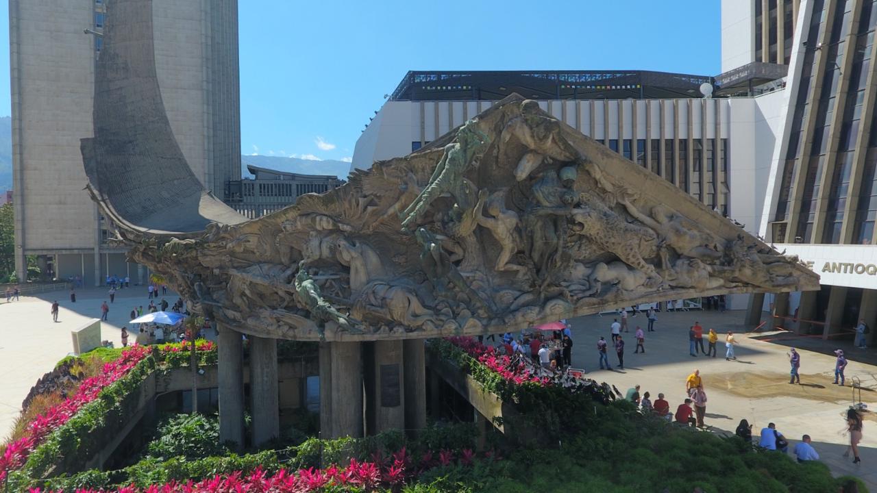 Monumento a la Raza. Foto: Gobernación de Antioquia