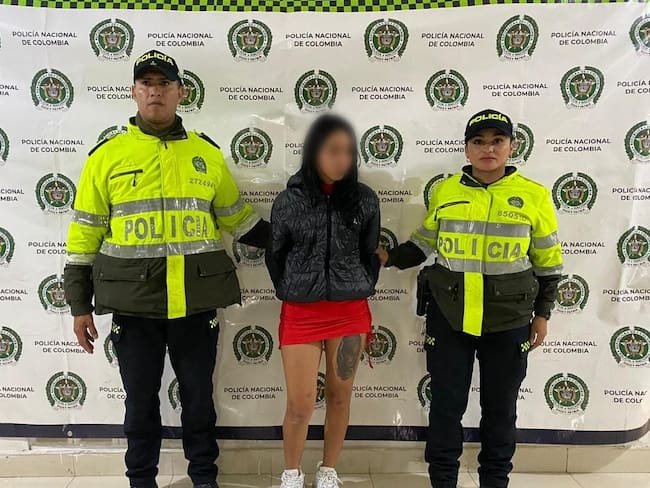 Alias ‘La Cobos’ de 22 años de edad, haría parte de una estructura criminal.