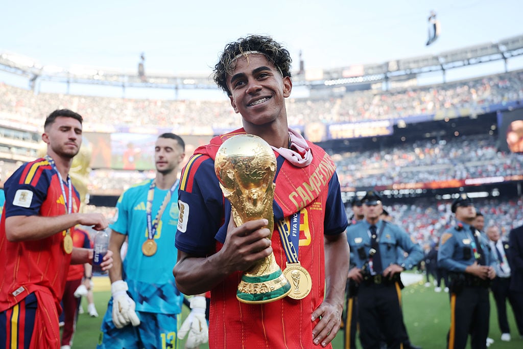 ¿Lamine Yamal estuvo en Colombia? los detalles que confirman su presencia en el país(Photo by Hector Vivas - FIFA/FIFA via Getty Images)