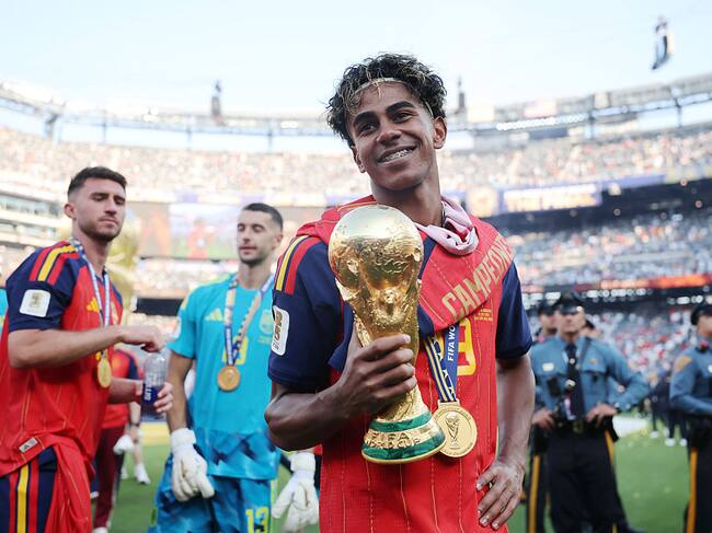 ¿Lamine Yamal estuvo en Colombia? los detalles que confirman su presencia en el país(Photo by Hector Vivas - FIFA/FIFA via Getty Images)