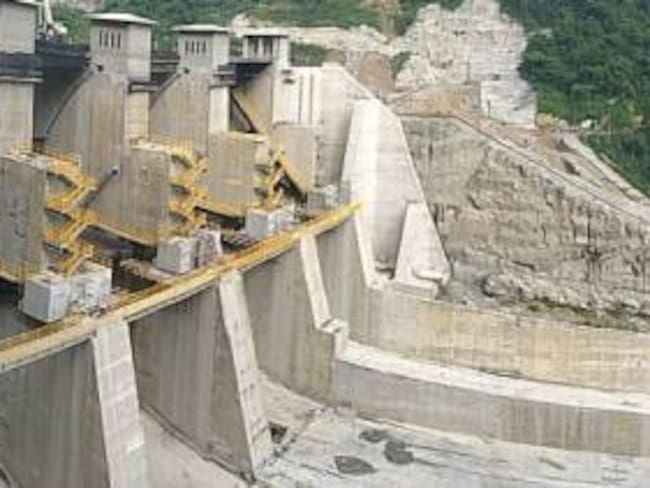 EPM terminó el vertedero de la presa en Hidroituango