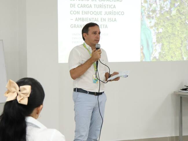 Cardique invita al alcalde a preservar los ecosistemas en zona insular de Cartagena