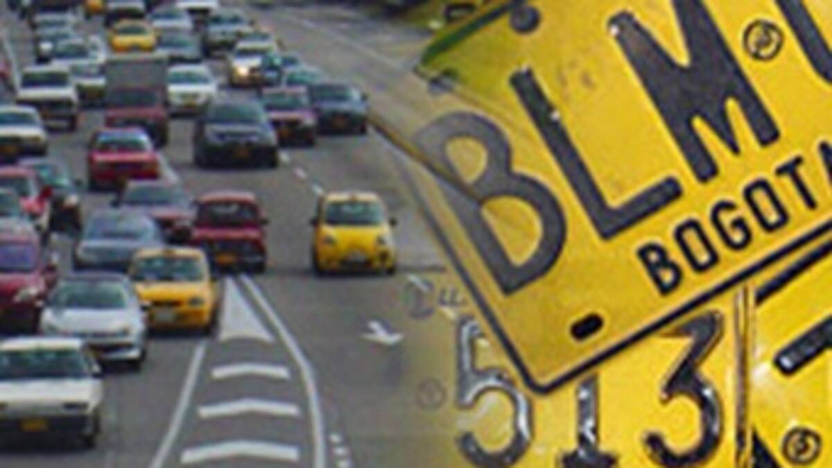 A partir del primero de julio rota el 'pico y placa' en Bogotá