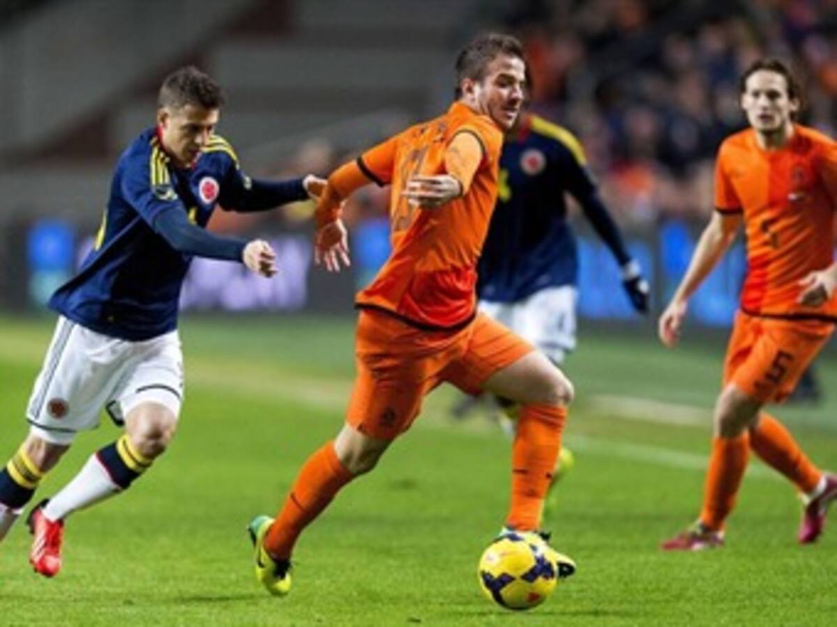 Colombia y Holanda cerraron el 2013 con empate sin goles
