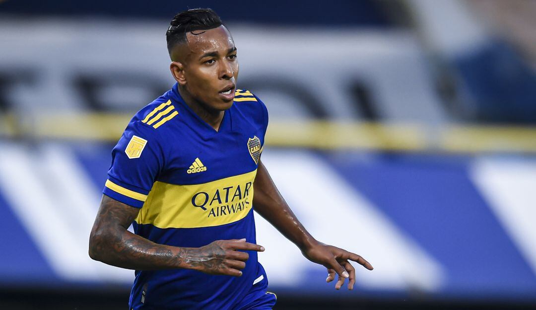 Sebastián Villa, futbolista de Boca Juniors