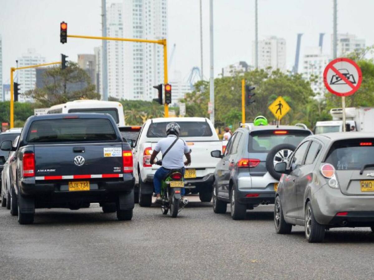 Cambia rotación de pico y placa para taxis y particulares en Cartagena