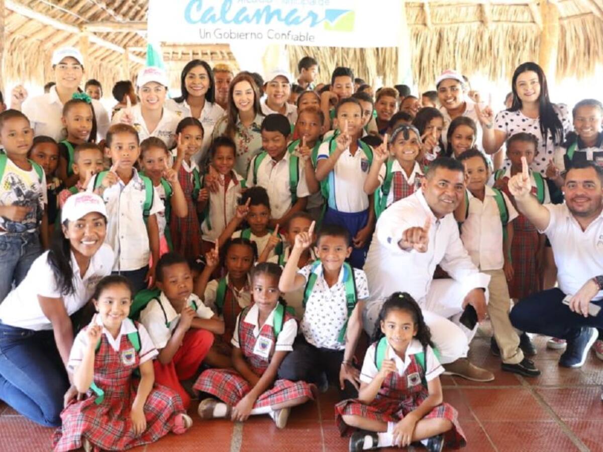 Adelantan Campaña "Primero al Colegio" en municipios de Bolívar