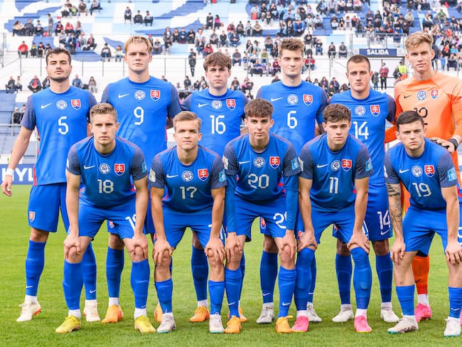 La selección de Eslovaquia en el Mundial Sub-20. (Photo by Marcio Machado/Eurasia Sport Images/Getty Images)