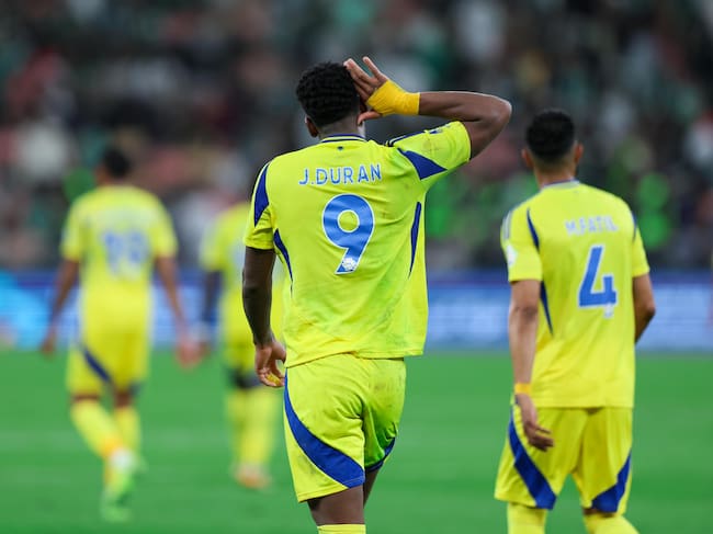Jhon Durán con el Al Nassr - Getty Images