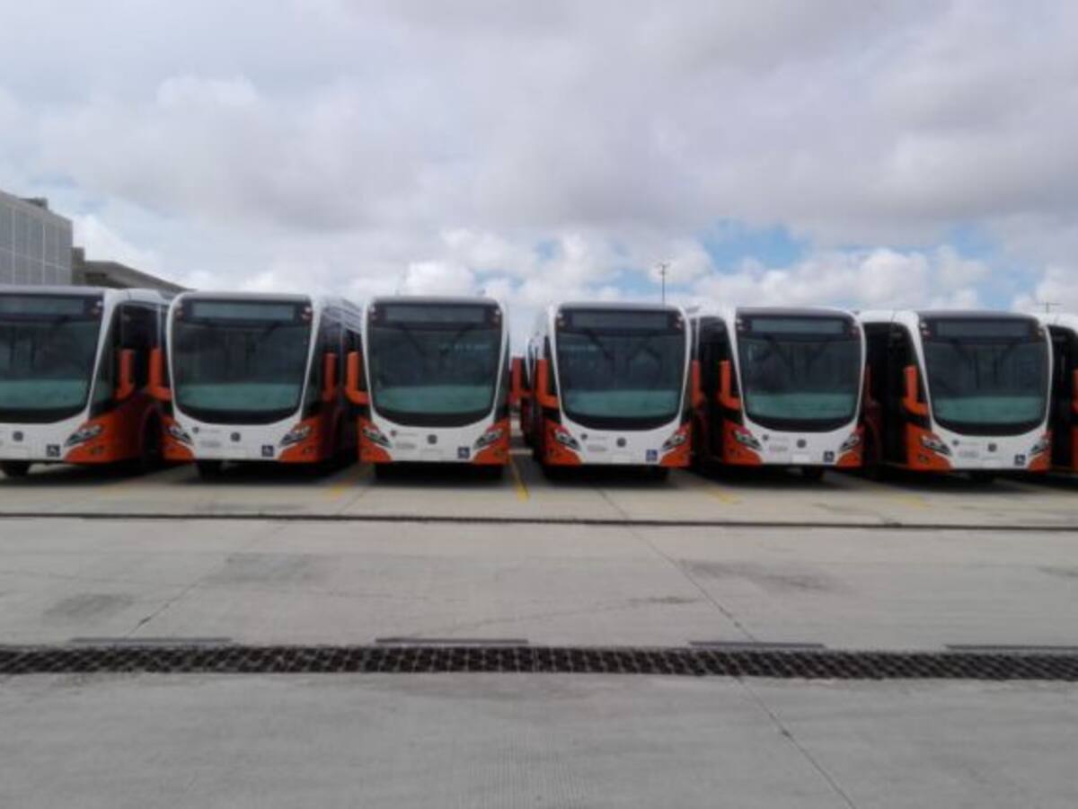 Llegan primeros buses represados de Transcaribe a Cartagena
