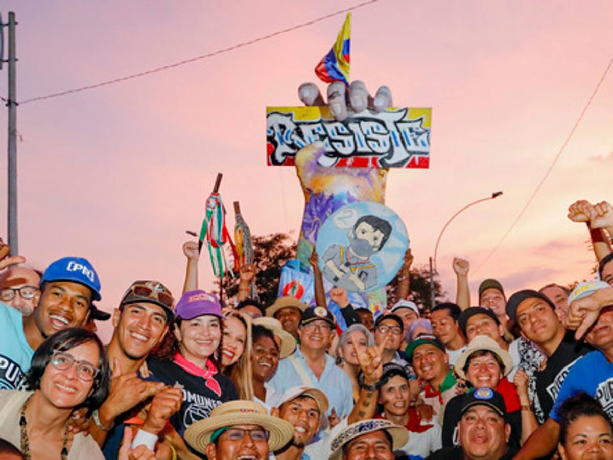 El monumento a la Resistencia debe ser declarado monumento nacional, propuso Petro en Cali